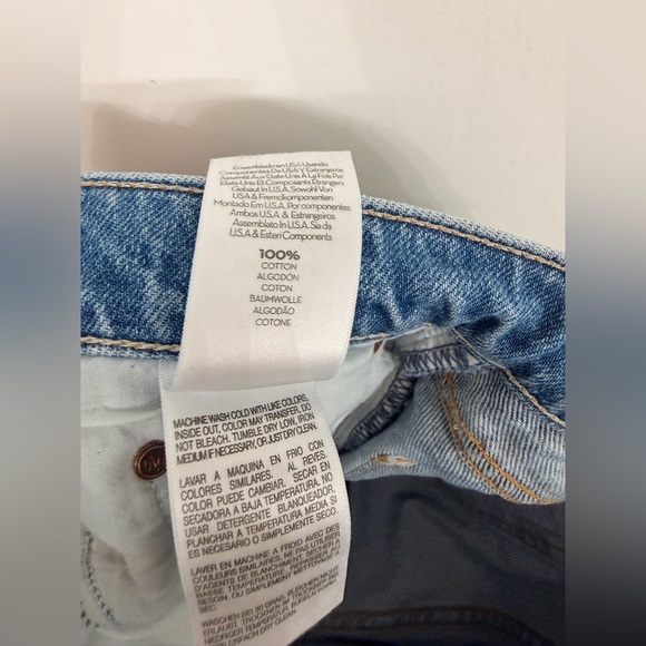 MOTHER Superior The Tomcat Roller Pretty Is As Pretty Does Blue Size 30 - Picture 5 of 12